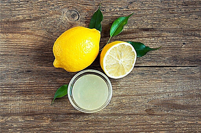 Slimming water with lemon