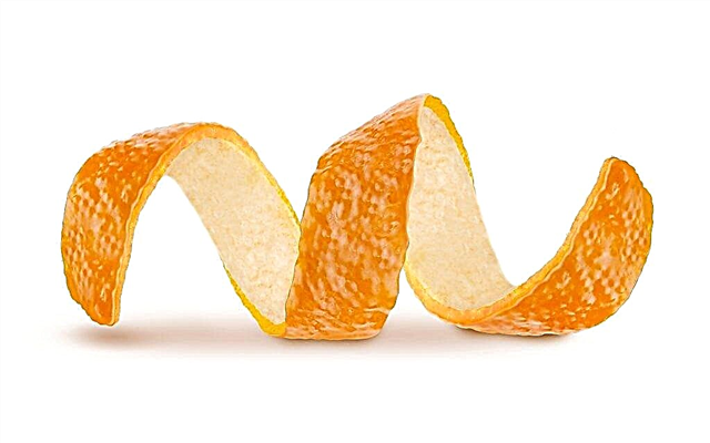 Using tangerine peels