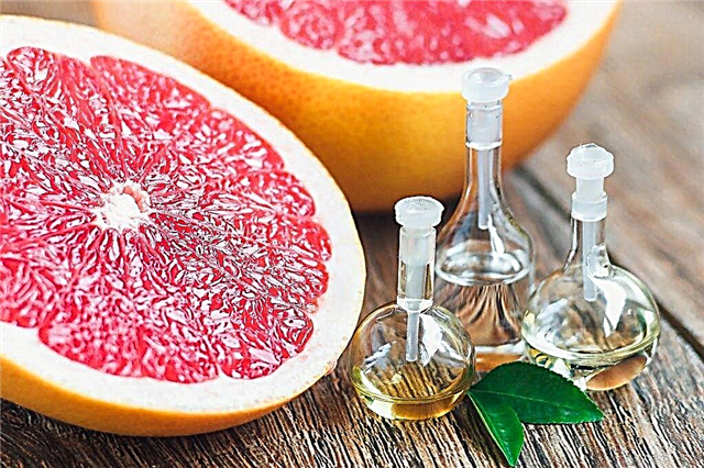 Gebruik van etherische olie van grapefruit