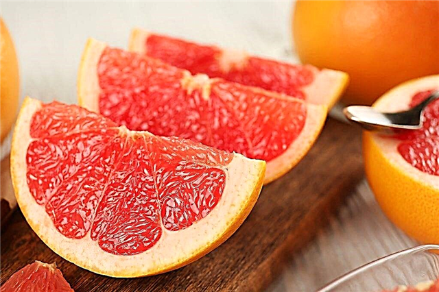 Sammensetning og kaloriinnhold i grapefrukt
